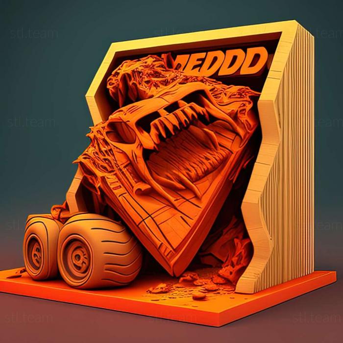 3D модель Игра Carmageddon TDR 2000 (STL)